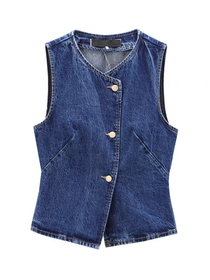 Denim sexy Weste